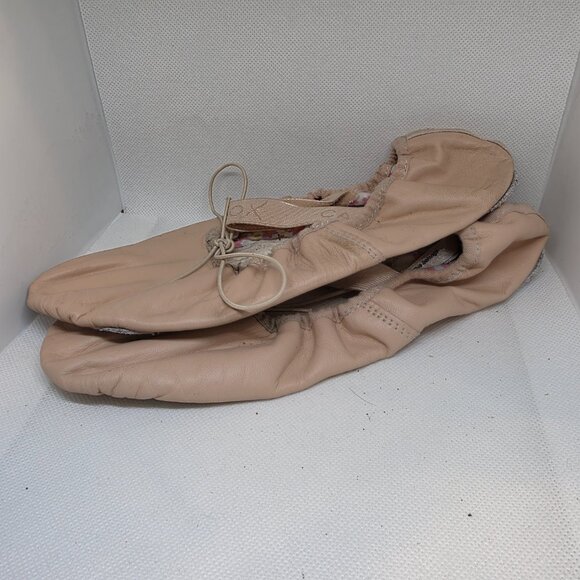 Capezio Daisy 205 Ballet Shoe Leather Full Sole - Ballet Pink - Picture 8 of 9